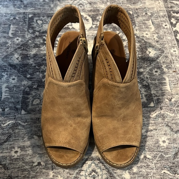 Women’s size 7 Booties with open toe by Ruff Hewn - Picture 2 of 5